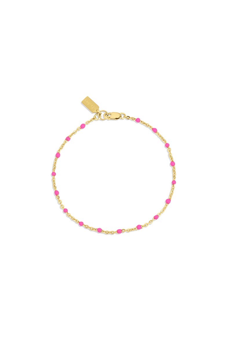 Set & Stones Kaz Bracelet, Main, color, Gold / Pink