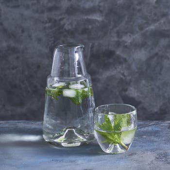 The Collective Home Pebbled Bedside Carafe Set | Nordstrom