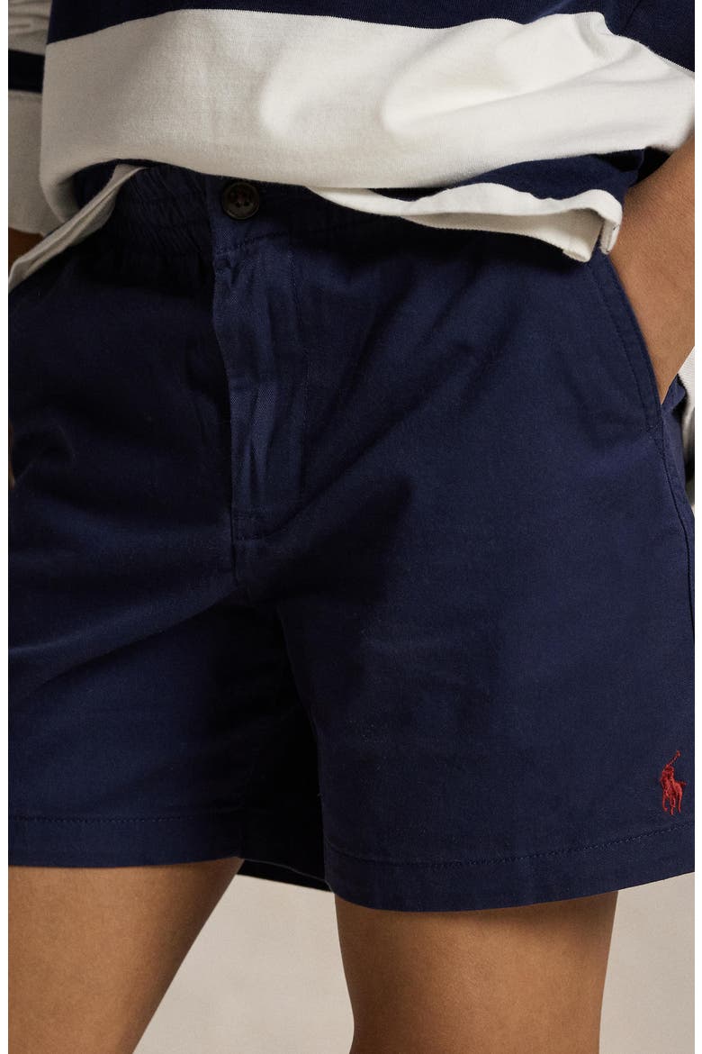 Kids' Prepster Stretch Twill Shorts, Alternate, color, NAVY