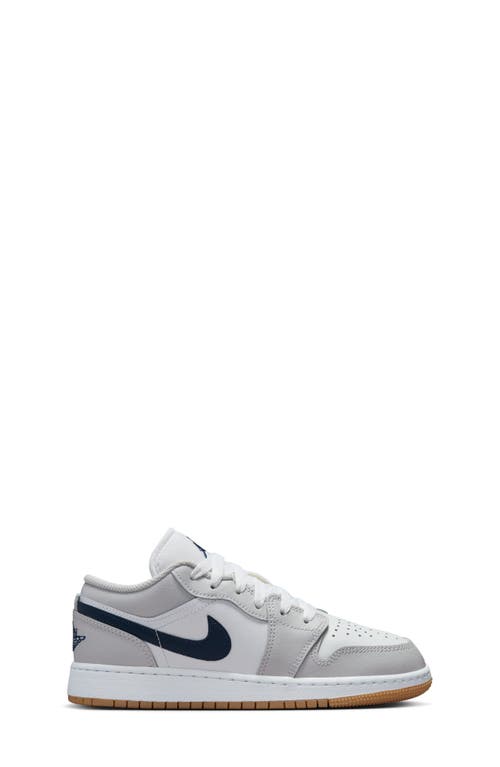 Jordan Boys Aj 1 Low In White