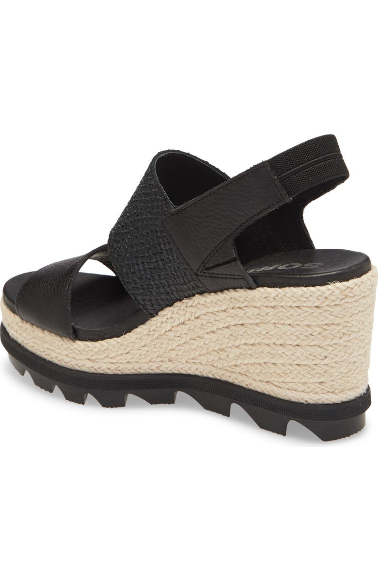 SOREL Joanie II Slingback Platform Wedge Sandal, Alternate, color,