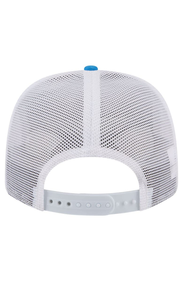 New Era Men's New Era  Powder Blue Los Angeles Chargers 9SEVENTY Trucker Adjustable Hat, Alternate, color, Powder Blue