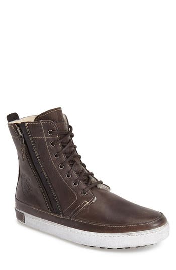 Blackstone 'gm05' High Top Sneaker In Gray