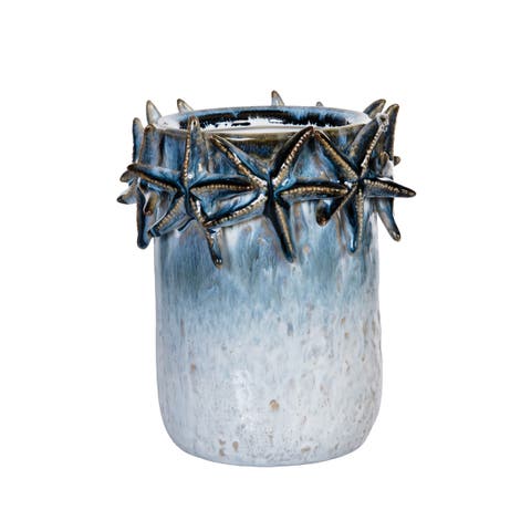 Chinoiserie Sea Starfish Decorative Novelty Container