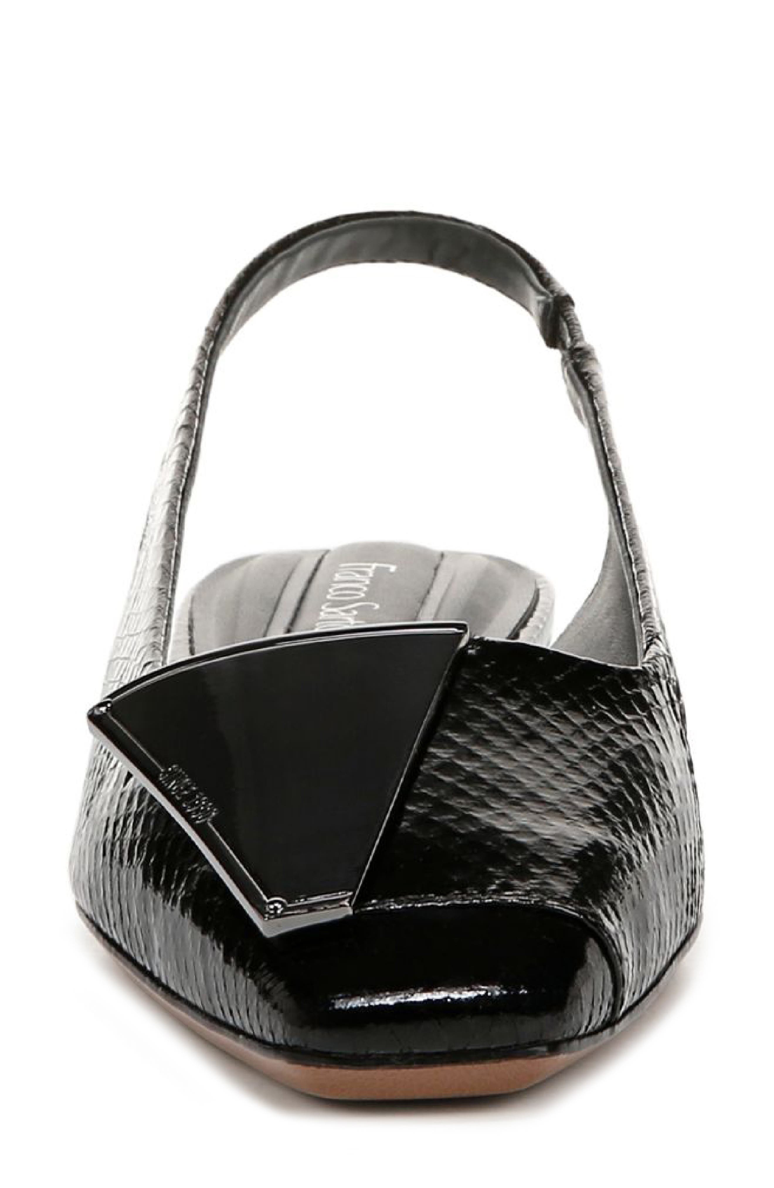 Franco Sarto Cassidy Slingback Flat, Alternate, color, Black