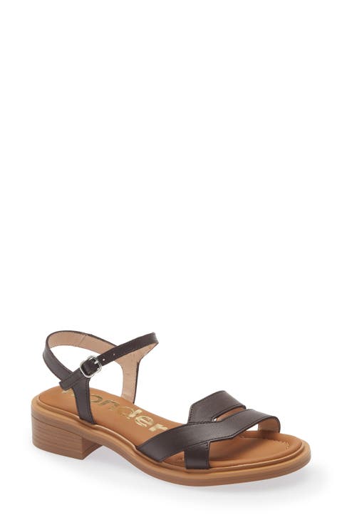 Ankle Strap Slide Sandal (Women)