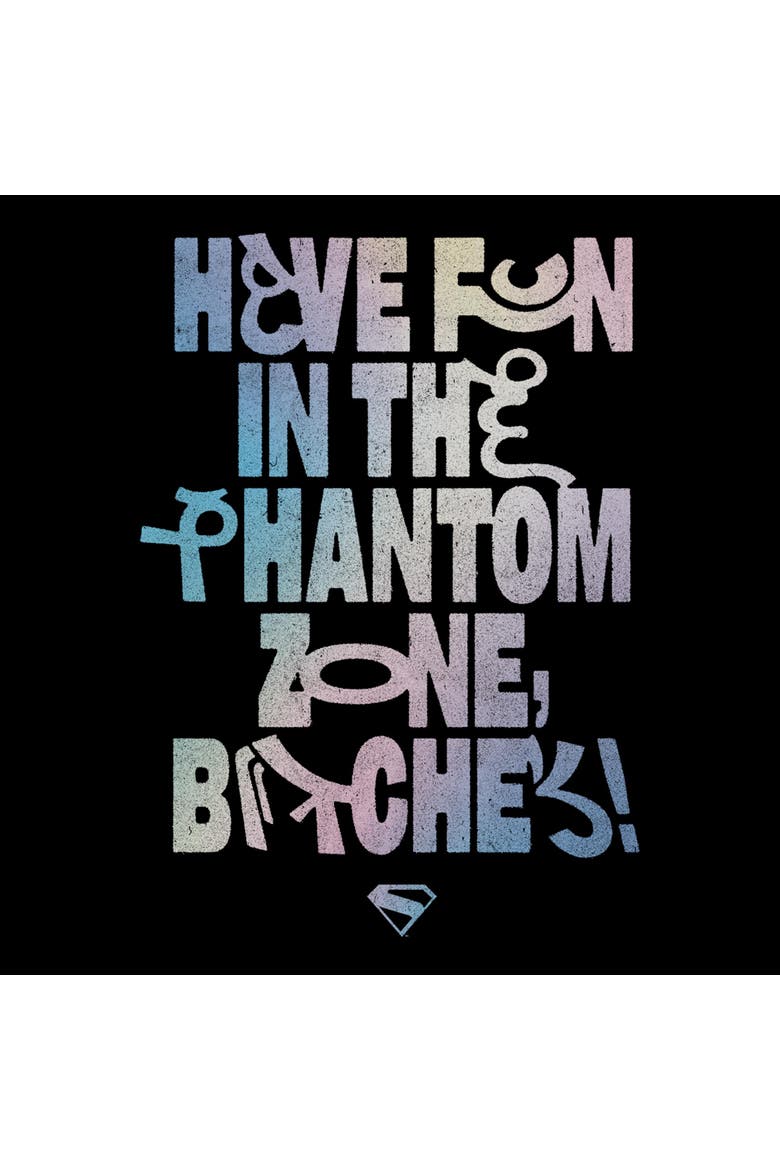Men's Supergirl Have Fun In The Phantom Zone  Graphic T-Shirt, Alternate, color, Black