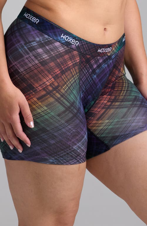 Woxer Baller Ultra-soft 5-inch Boxer Briefs In Blue