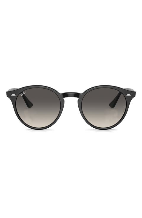 Highstreet 51mm Round Sunglasses