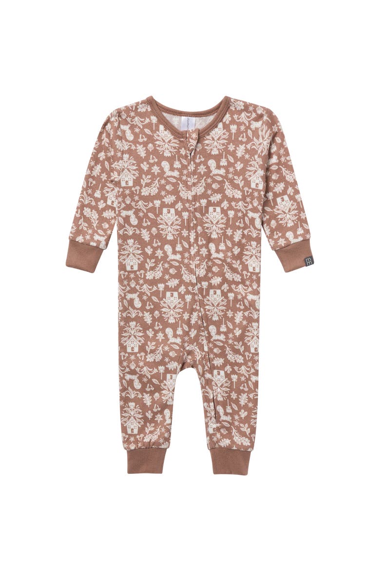 Snug Fitting Footless Pajamas, Main, color, Nature House