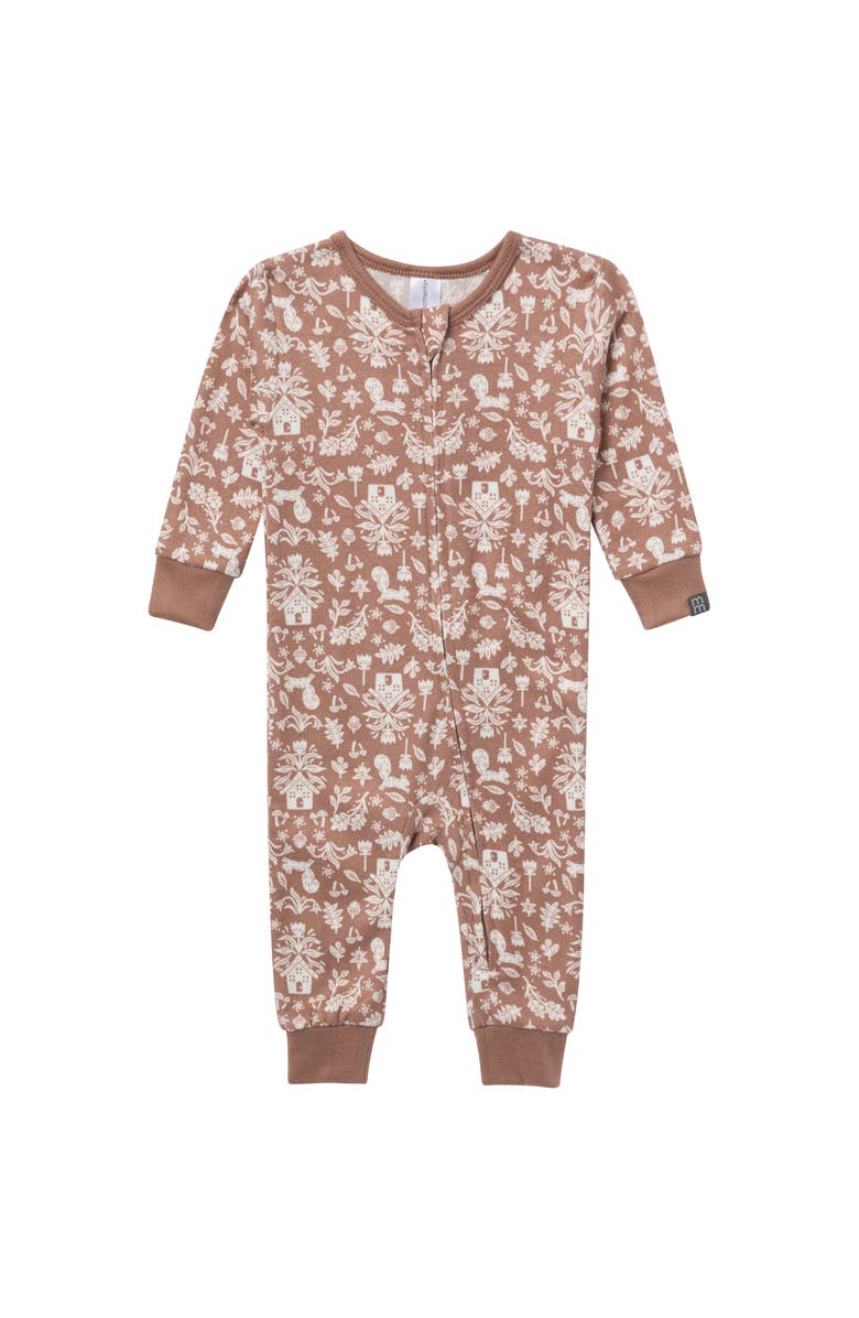 Modern Moments<sup>™</sup> by Gerber Snug Fitting Footless Pajamas, Main, color, Nature House