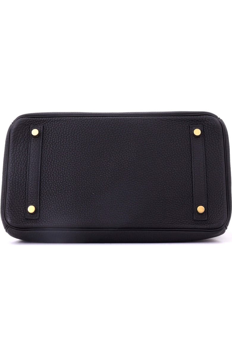 Pre-Owned Hermes Birkin Handbag Black Togo with Gold Hardware 30, Alternate, color, Noir