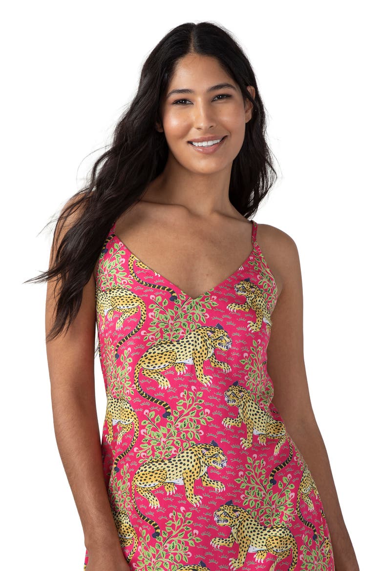 Chic to Sleep Nightie, Alternate, color, Hot Pink