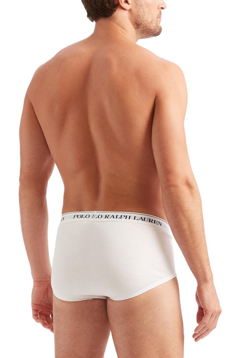 4-Pack Cotton Briefs, Alternate, color, WHITE
