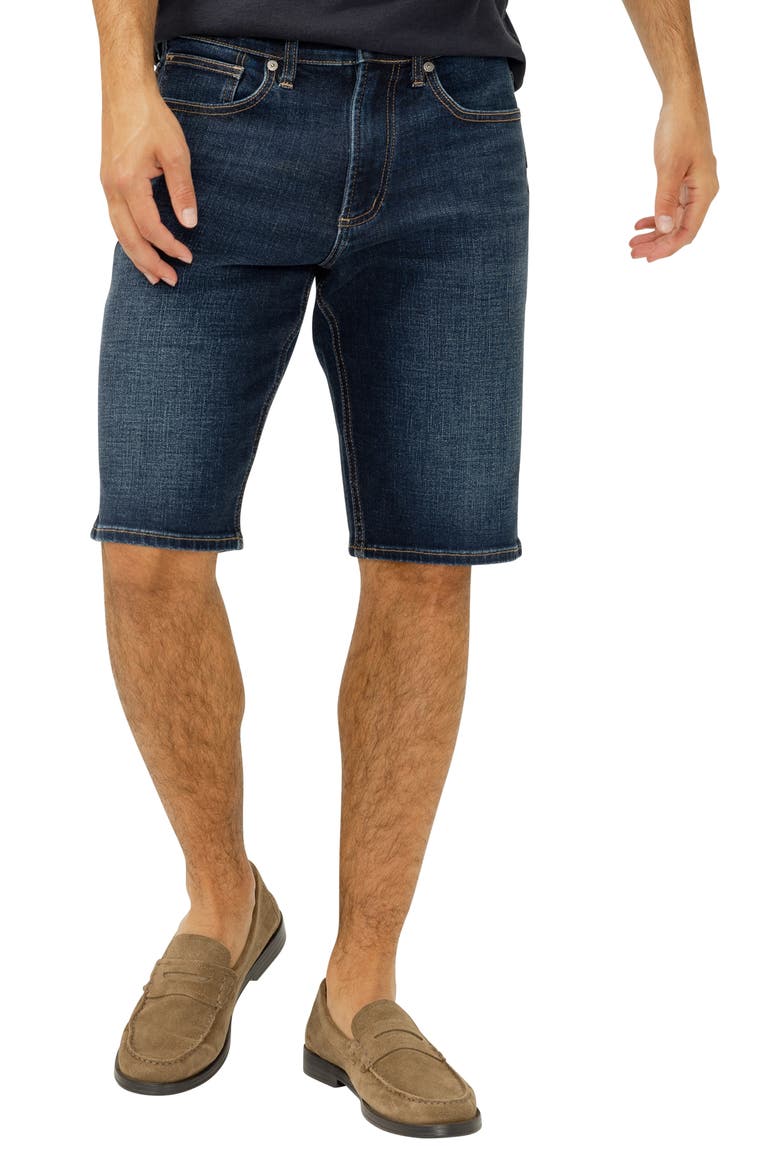 Zac Relaxed Fit Denim Shorts, Main, color, TWISTER