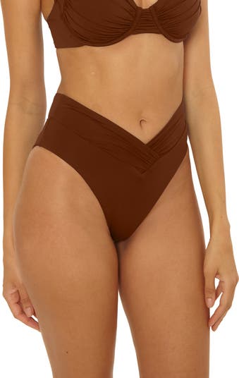 Color Code High Waist Bikini Bottoms