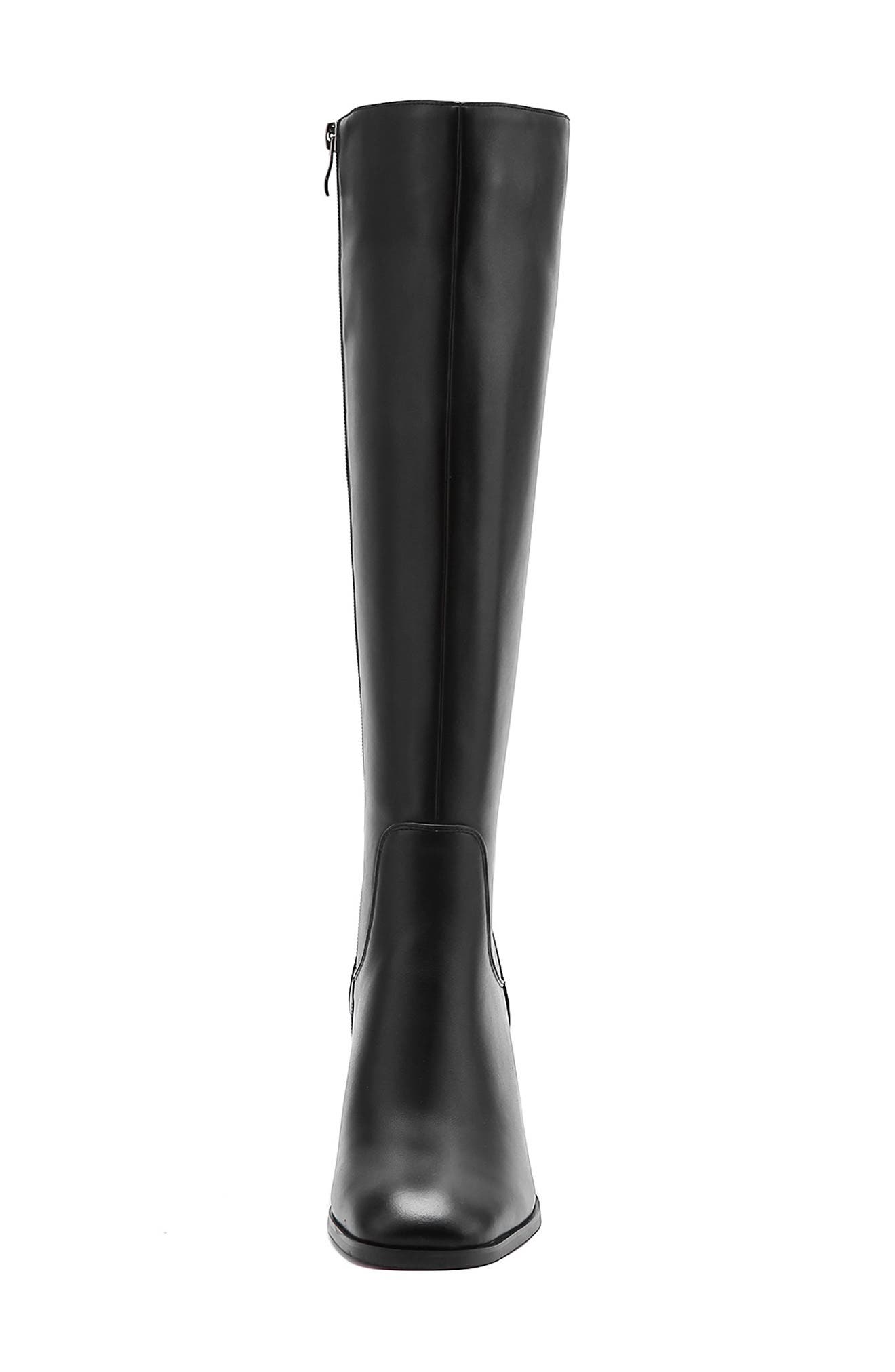 NINETY UNION Verona Tall Block Heel Boot, Alternate, color, Black