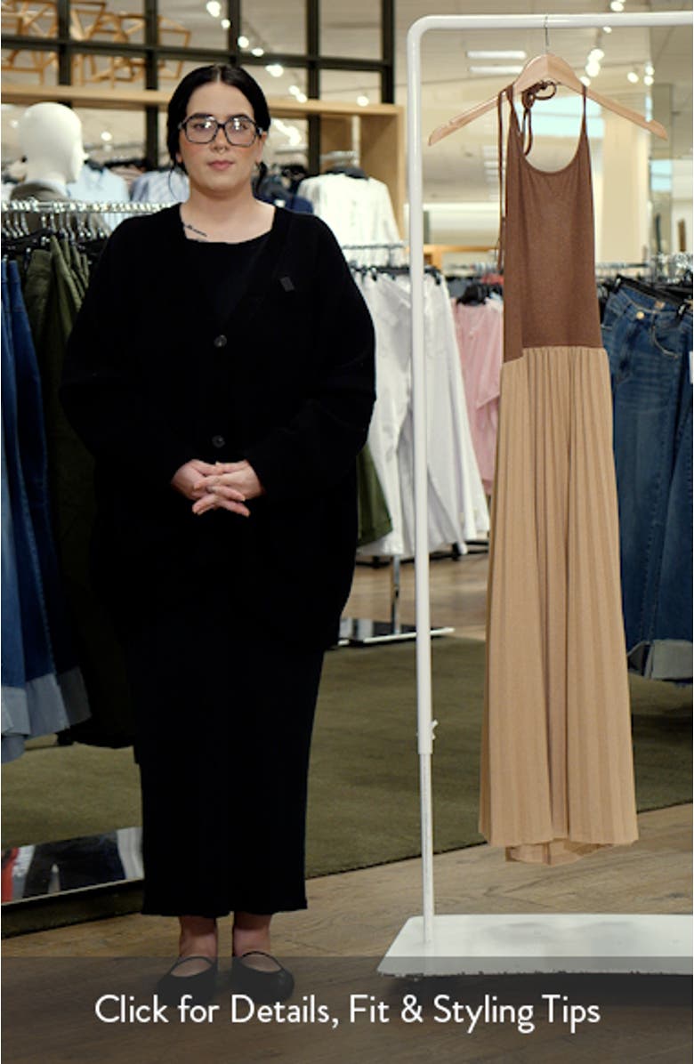 Renissance Mixed Media Maxi Dress