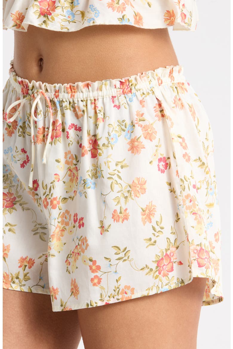 Amber Frill Sleep Shorts, Alternate, color, PEACH PARFAIT