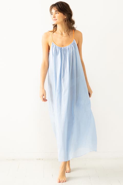 The Marigold Cotton Lounge Dress