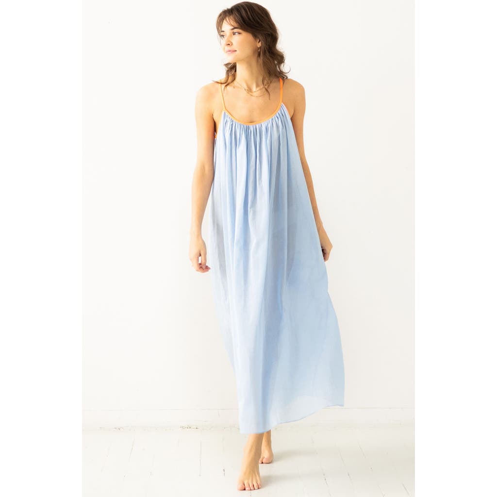 Salua The Marigold Cotton Lounge Dress