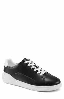 KARL LAGERFELD PARIS Paneled Court Sneaker