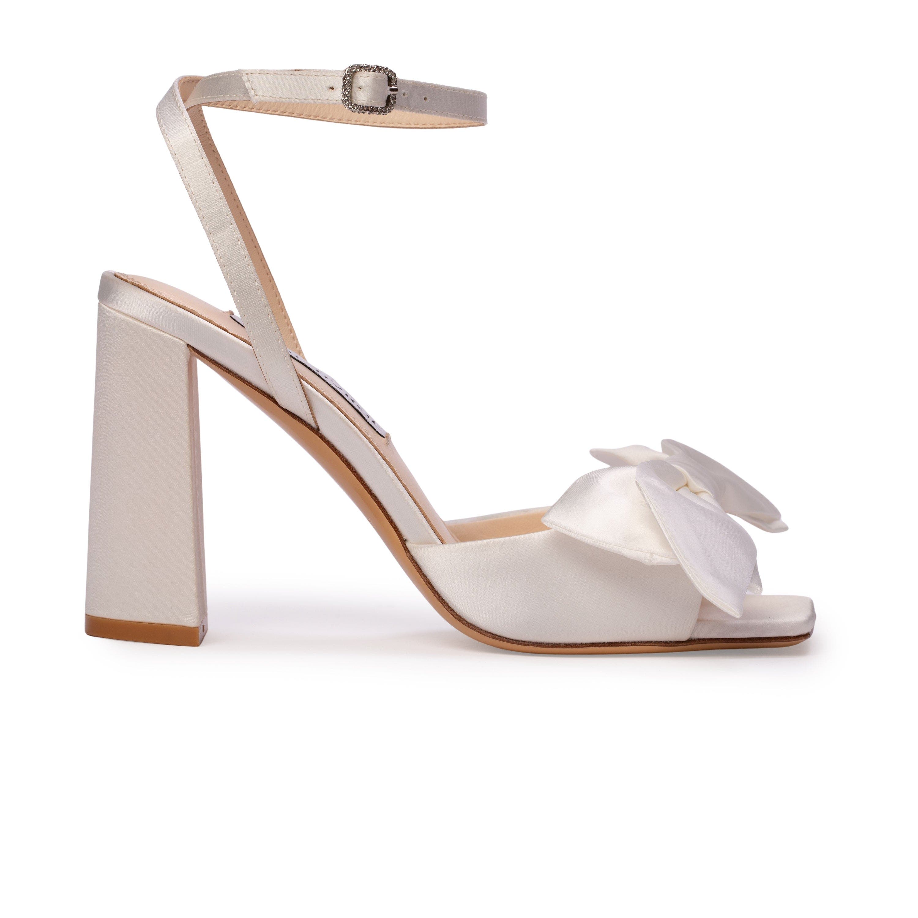 Anne Barge Willow Satin, Main, color, White Satin