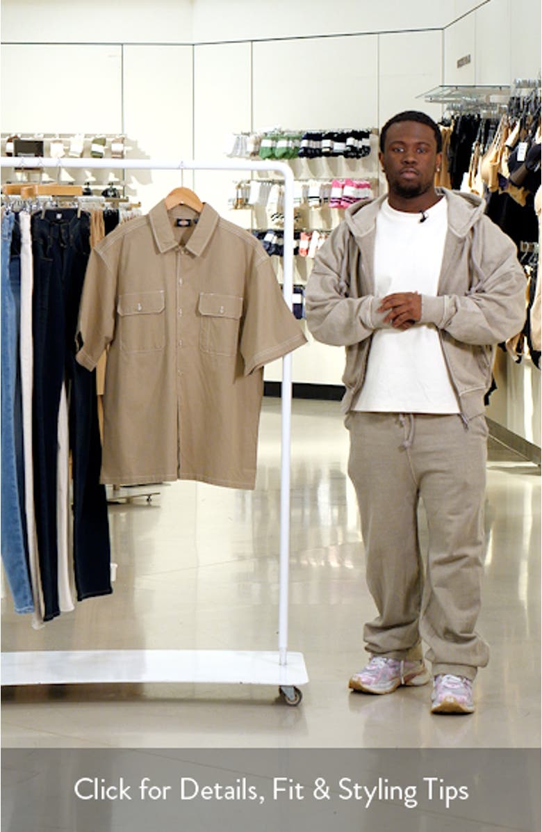 Riverbend Short Sleeve Button-Up Work Shirt, sales video thumbnail