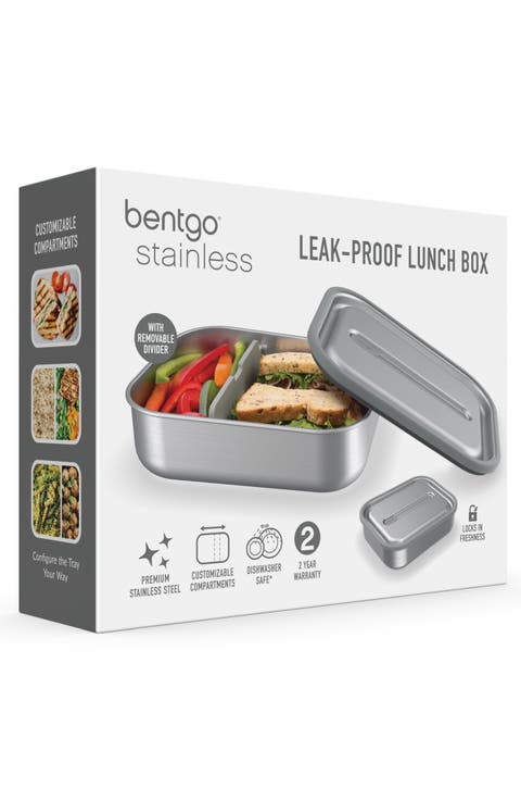 Stainless Steel Lunch Box - Carbon Black