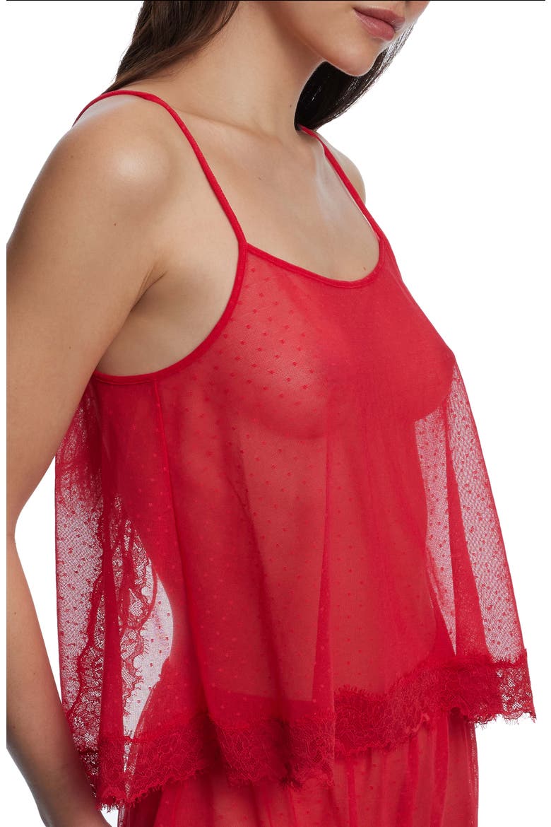Entice Sheer Two-Way Camisole, Alternate, color, BRIGHT CHERRY