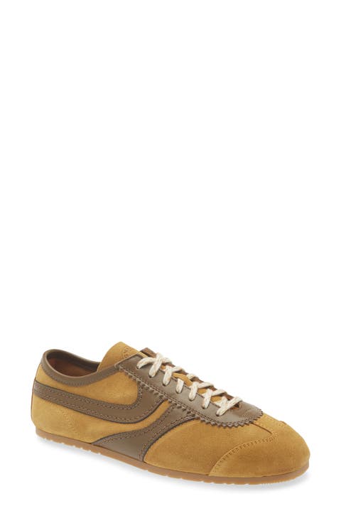 Suede Low Top Sneaker