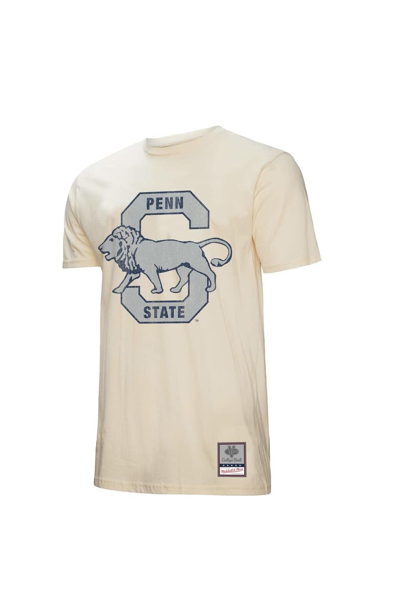 Mitchell & Ness Men's Mitchell & Ness Cream Penn State Nittany Lions Vintage Tone T-Shirt, Alternate, color, Cream