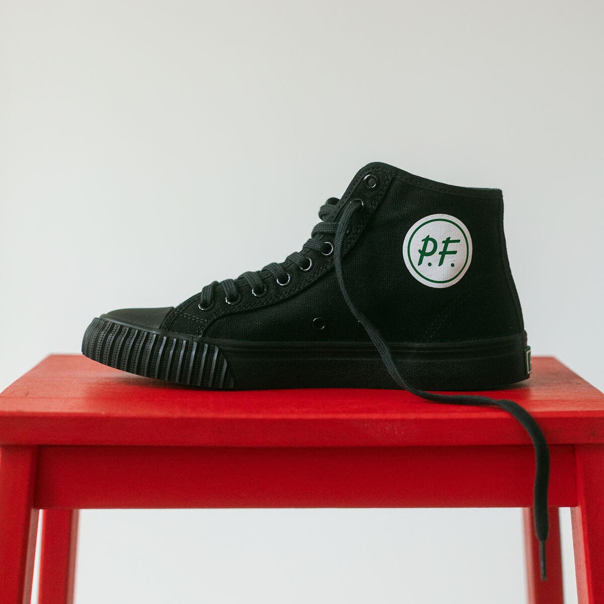 P.F. Flyers 1993 Center Wide High-Top Sneaker, Alternate, color, 1993 Black