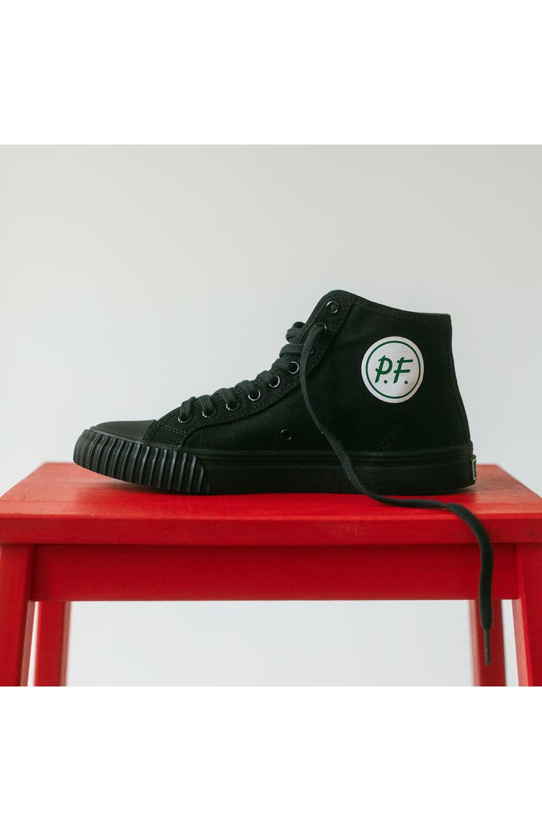 P.F. Flyers 1993 Center Wide High-Top Sneaker, Alternate, color, 1993 Black