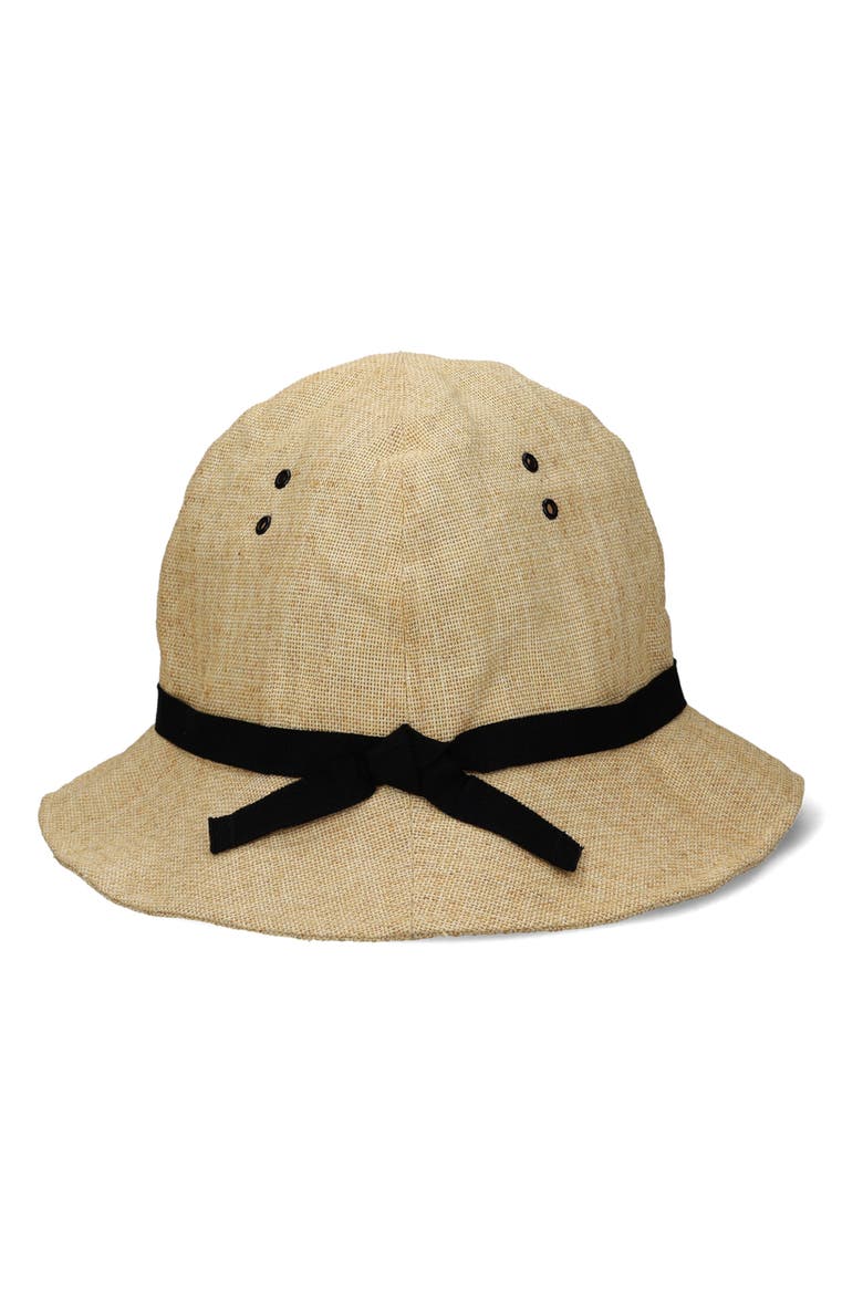 Sainttropez "Japan Made " Cotton Cloche Hat, Main, color, NATURAL