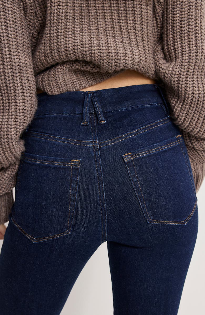 Good American Good Legs Skinny Jeans, Alternate, color, Indigo1153