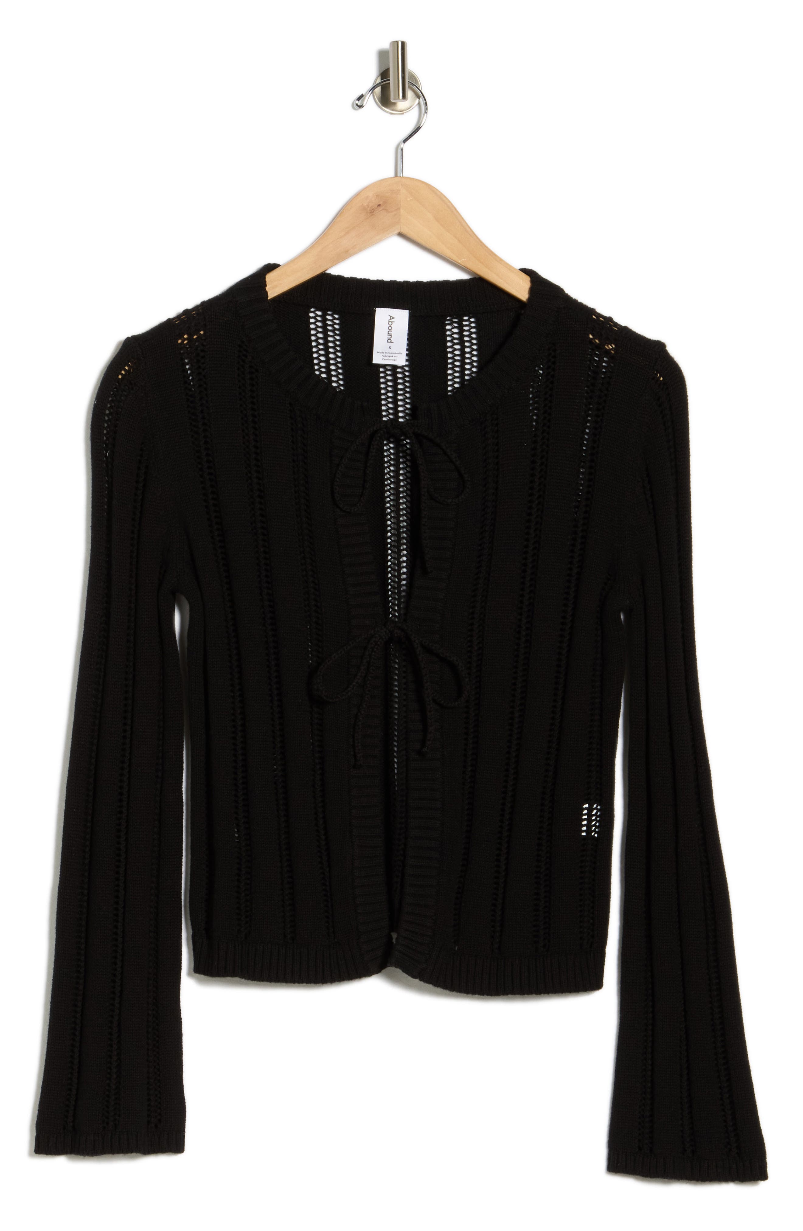 Abound Tie Front Cardigan (Women) | Nordstromrack