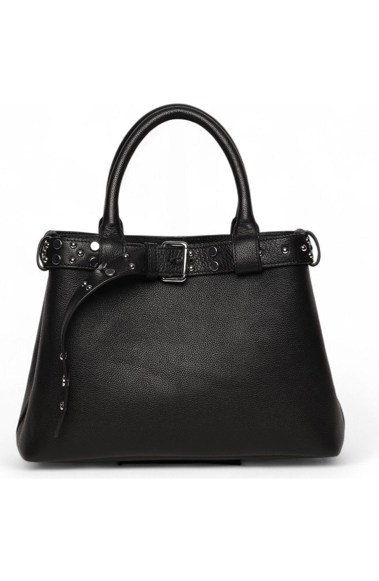 Walter Baker Brooks Studded Satchel, Main, color,