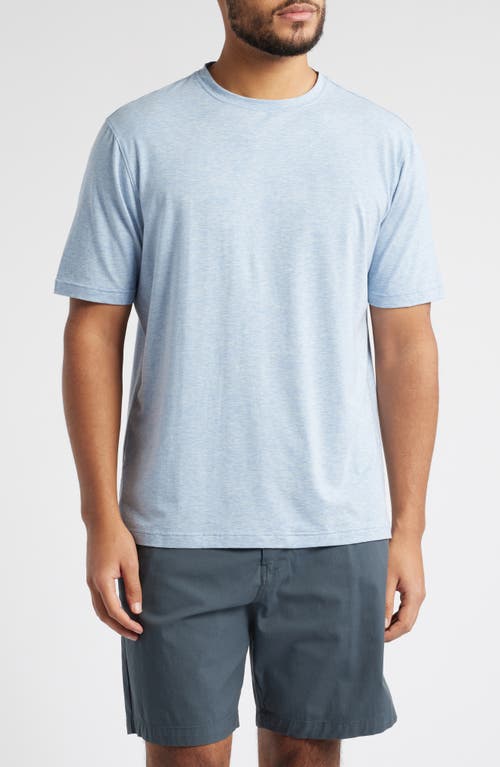 Scott Barber Cotton Blend T-shirt In Blue