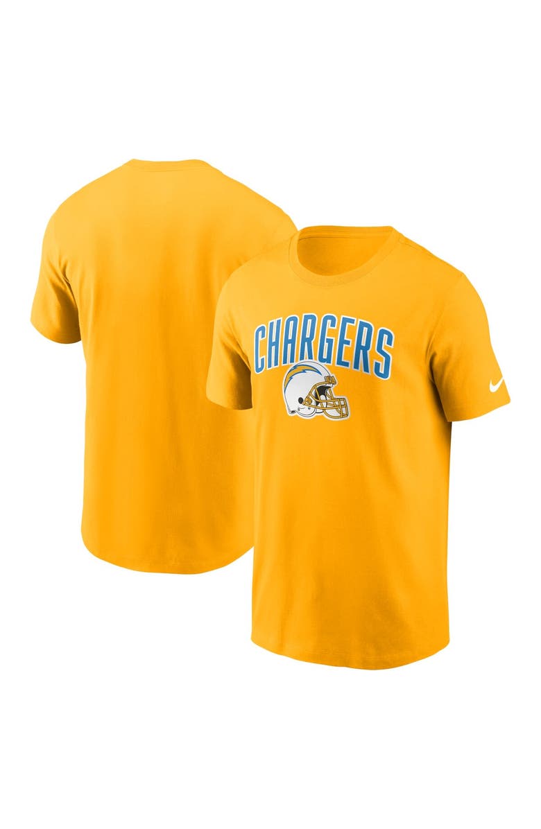 Nike Men's Nike Gold Los Angeles Chargers Team Athletic T-Shirt, Main, color, 