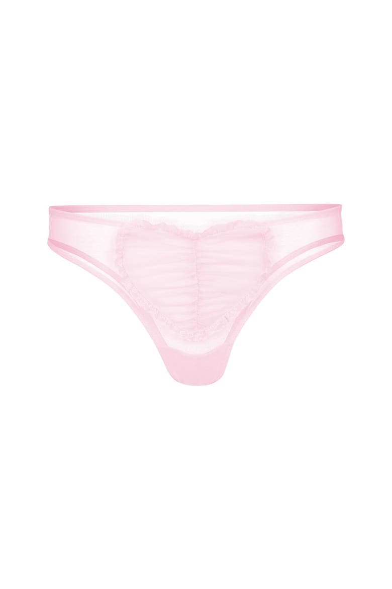 Lovey Tanga Panties, Alternate, color, Light pink