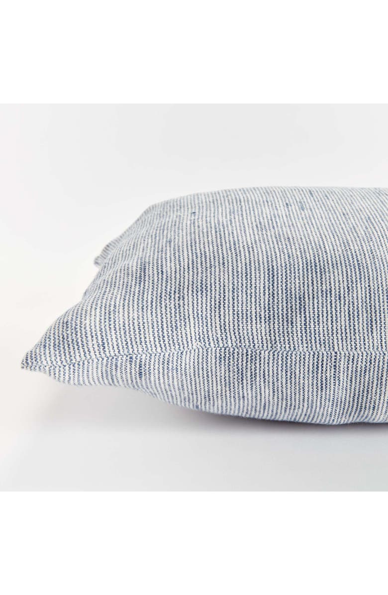 Napa Home & Garden Otis Pinstripe Lumbar Pillow, Alternate, color, Blue