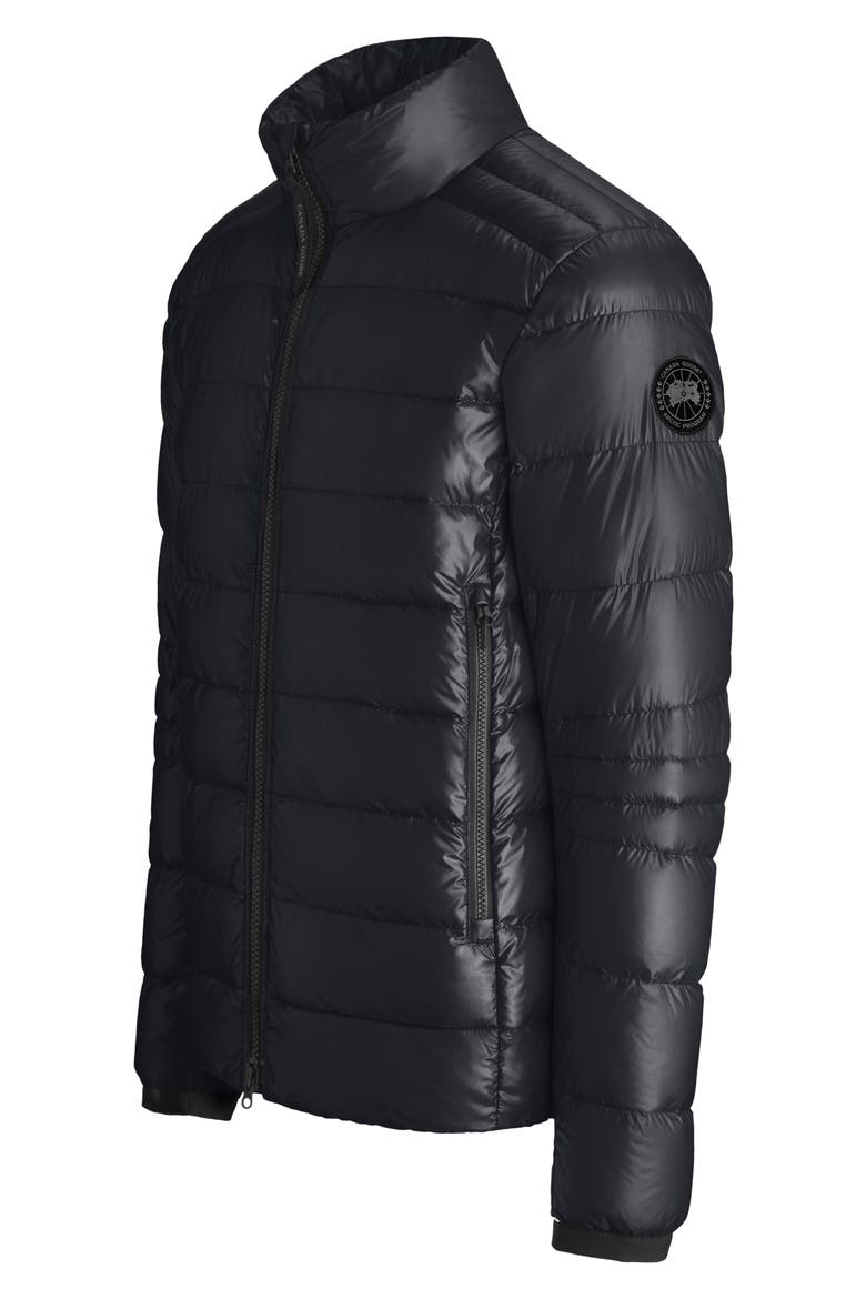 Crofton Water Repellent Packable Quilted 750 Fill Power Down Jacket, Alternate, color, BLACK