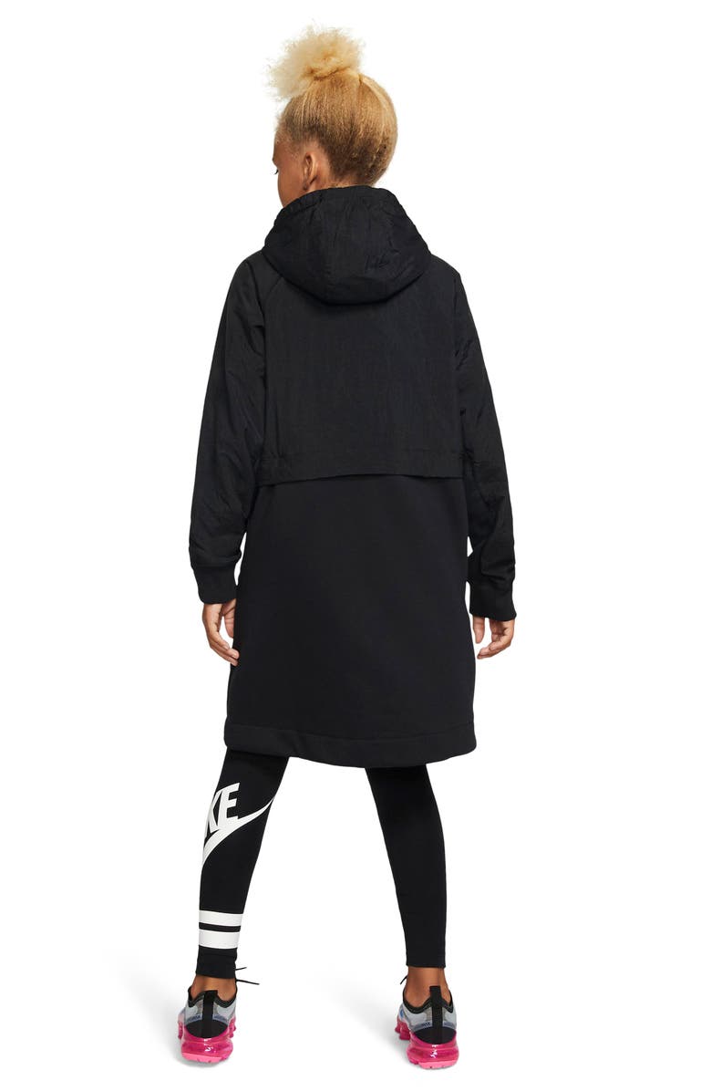 Nike Sportswear Fleece Lined Parka, Alternate, color, 