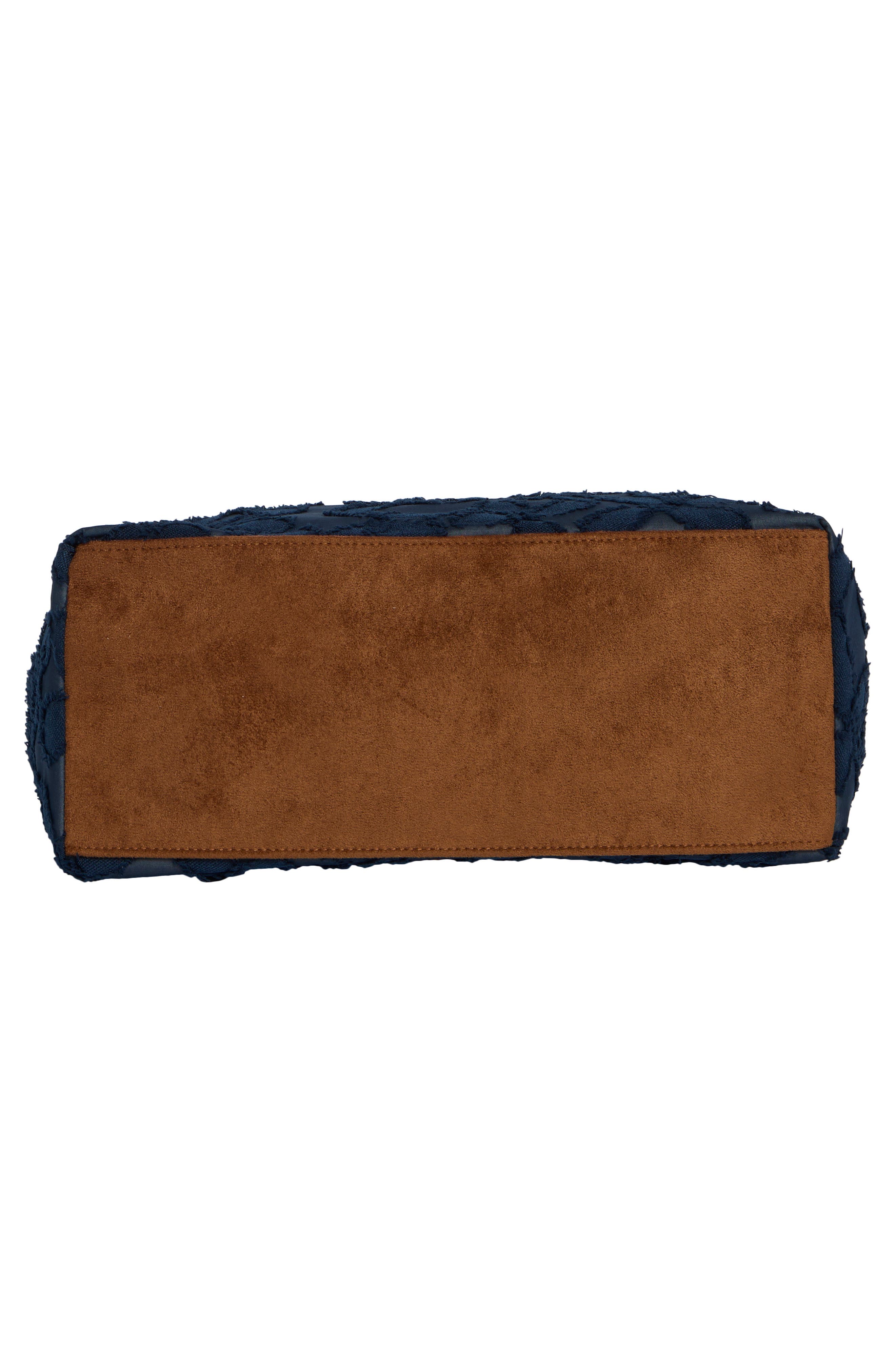 Clem Floral Hobo, Alternate, color, NAVY HONEY TAN FLORAL SUEDE