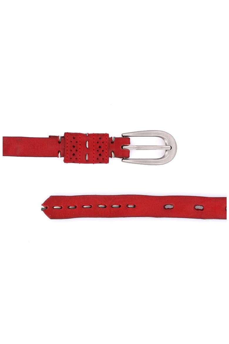 Ruby Belt, Alternate, color, Red