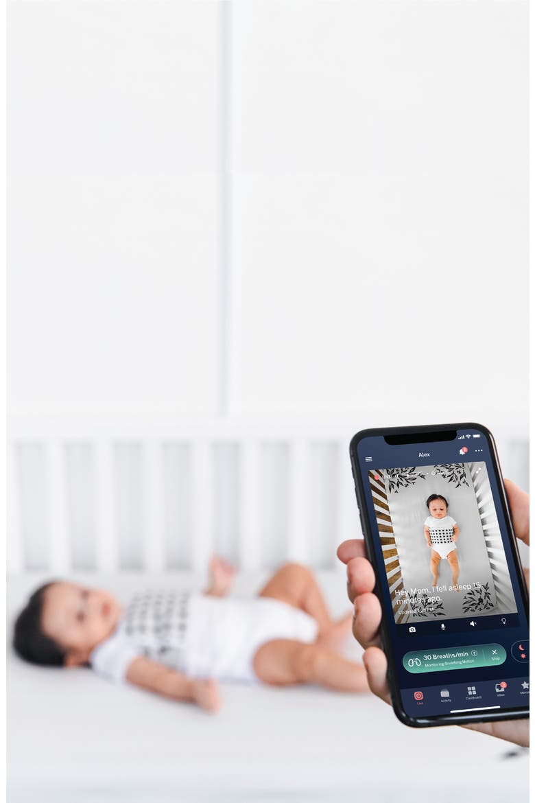 Smart Crib Sheet, Alternate, color, PEBBLE