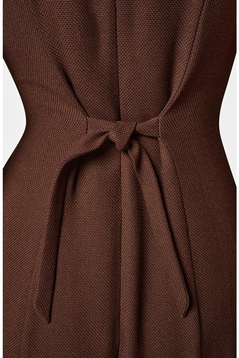 Halter Midi Dress, Alternate, color, CANYON