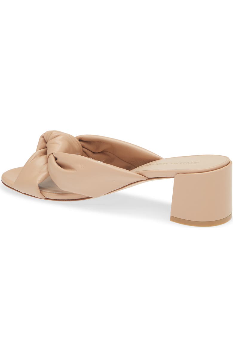 Stuart Weitzman Soplaya Block Slide 50, Alternate, color, Adobe