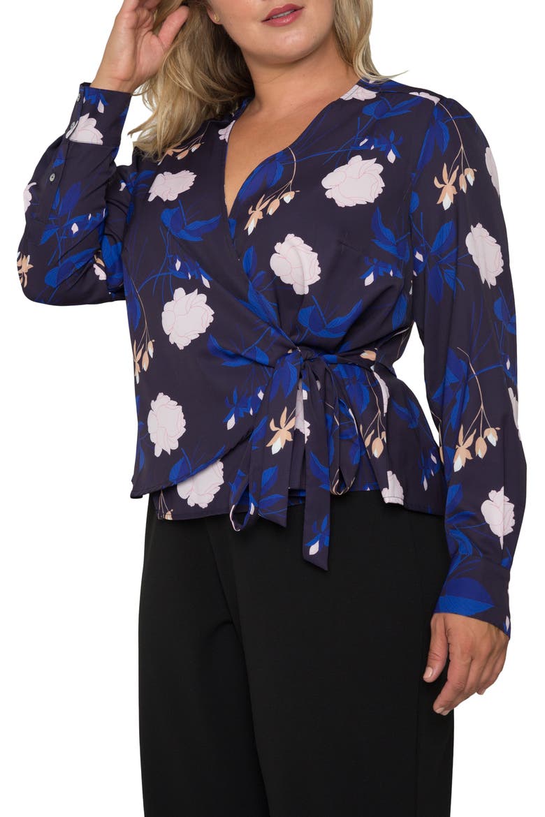 Wrap Top, Alternate, color, BLOOMS